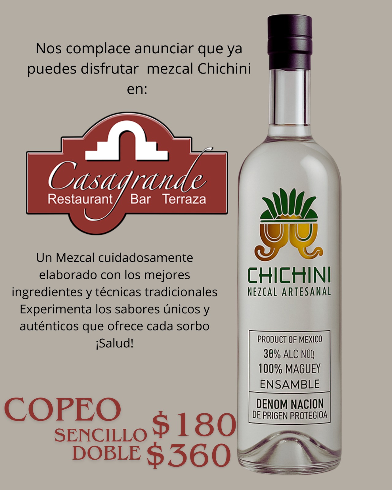Casa Grande Mezcal QR Code